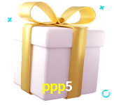 Receba seus bônus de boas-vindas no ppp5