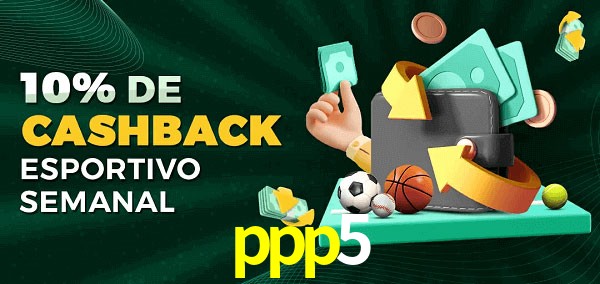 10% de bônus de cashback na ppp5